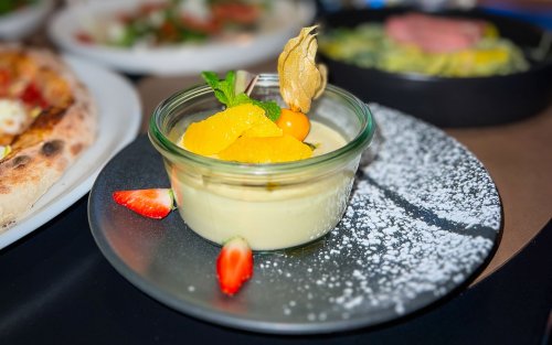 Pistazien Panna Cotta | Orangenfilets