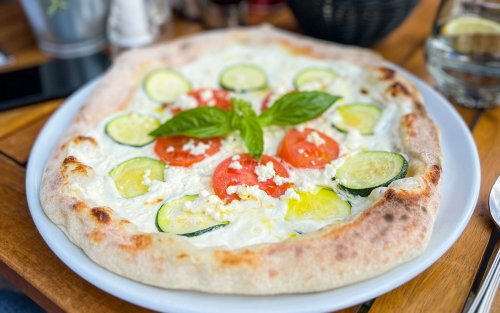  Pizza Primavera | Zucchini | Tomaten | Fetakäse
